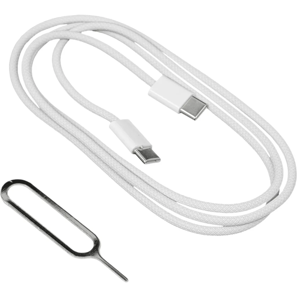 Imagen 1 de incluye-Clip 1mt USB-C-M USB-C-M 100cm Type-C 60W Cable USB Trenzado