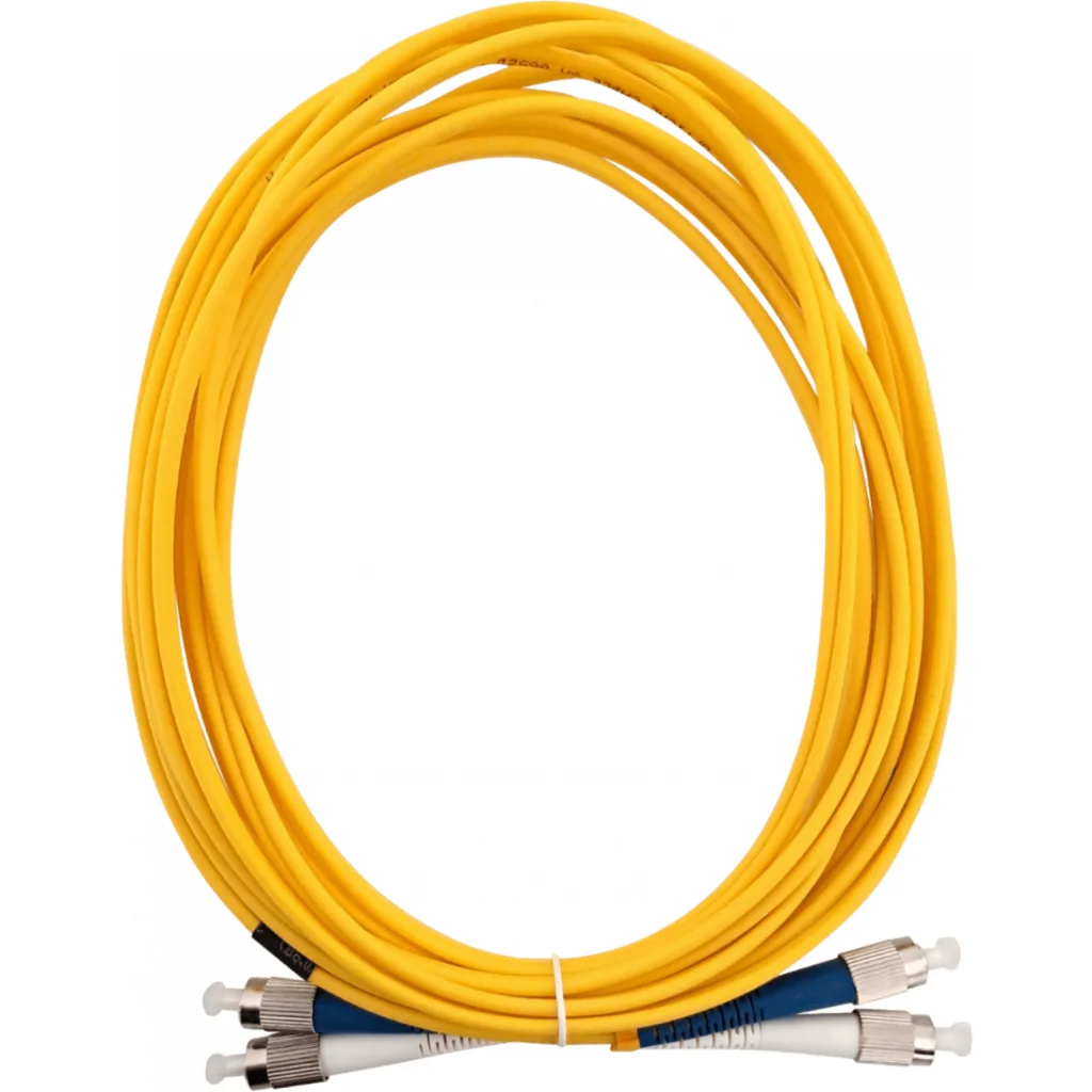 Imagen 1 de 5mt FC/UPC-FC/UPC MonoModo SM Duplex Jumper Cable Fibra 9/125um 3mm 