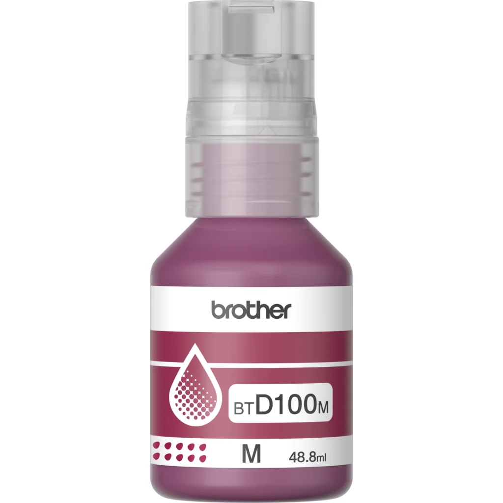 Imagen 1 de Botella de Tinta Brother BTD100 MAGENTA MFC-T930DW DCP-T830DW/730/536/430 5000p