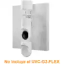 Thumbnail 3 de UBIQUITI Blanco Soporte Mural Exterior p/UVC-G5-FLEX UVC-G3-FLEX IPX4