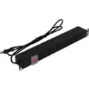 Thumbnail 1 de PDU LINKMADE RG12CH Regleta 12-Hembra-Ch 10A Rack-1U Switch-Piloto Macho-Ch