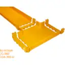 Thumbnail 3 de 360x100mm Derivacion Horizontal Tee Amarilla PC+ABS LSZH Macho