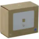 Thumbnail 5 de UI 1-unidad Blanco 1-Keystone Horizontal Faceplate Pintable 118x88mm