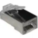 Thumbnail 2 de Conector RJ-45 50 unidades p/Unifilar Categoria 6 FTP STP Conector Metálico