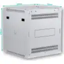Thumbnail 1 de UBIQUITI Blanco 12U 60cm-Fondo Puerta-Vidrio Gabinete Rack Pared Muro