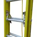 Thumbnail 0 de 4,8-9,9mt 140kg Telescopica Fibra de Vidrio 32-peldano Escalera
