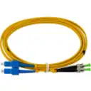 Thumbnail 1 de 3mt SC/UPC-ST/APC MonoModo SM Duplex Jumper Cable Fibra 3.0mm 9/125um