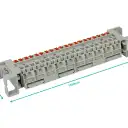 Thumbnail 2 de 3M Regleta IDC Telefonica 10-Pares 26-22AWG 0,4-0,6mm req-Base Cat5e
