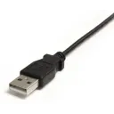 Thumbnail 2 de Cable mini USB a USB Tipo-A 0.9mt Mini B Acodado 90° Color Negro - StarTech