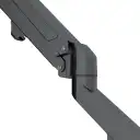 Thumbnail 3 de Soporte de Escritorio 1 Brazo para Monitor 17" a 27" 6.5Kg Resorte Neumático Neg