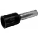 Thumbnail 1 de Negro 2,5mm2 8/15mm 100-unids AWG14 Ferrules Terminal Aislado Crimpeab