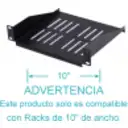 Thumbnail 1 de LINKMADE 1U 10 Pulg-angosto 20cm-Fondo Bandeja Ventilada Acero-1,2mm