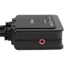 Thumbnail 5 de Conmutador Switch KVM 2 puertos HDMI USB Audio Mini Jack con Cables Integrados