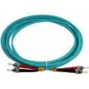 Thumbnail 1 de 5mt ST-ST OM3 Multimodo MM Duplex Jumper Fibra 3.0mm 50/125um LSZH 