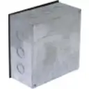 Thumbnail 1 de B22 Caja 200x200x100mm c/Tapa-205x205mm Zincada Metalica