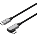 Thumbnail 0 de Cable USB-C XTech XTC-531 USB Tipo-C M/M, (1 Conector en L) 3mts Negro