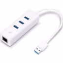Thumbnail 1 de Adaptador TP-Link UE330 USB 3.0 a Ethernet 10/100/1000 3 Ptos USB-A 3.0 1 Eth.