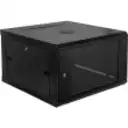Thumbnail 6 de LINKMADE Desarmado 6U 60CM-Fondo Gabinete Rack Pared Muro Negro