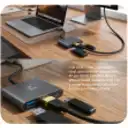Thumbnail 1 de MLAB HUB ADAPTADOR 3 EN 1 TYPE-C A HDMI + 1PD100W + 1USB3.0