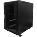 Thumbnail 2 de Rack Piso Linkmade 18U 90cm fondo  C/PDU-VENT NEGRO