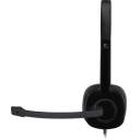 Thumbnail 4 de Cintillo Multimedia Logitech con Micrófono H151 Alámbrico  3.5 mm Color Negro