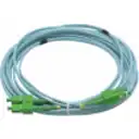 Thumbnail 1 de 5mt SC/APC-SC/APC OM3 Multimodo MM Duplex Jumper Fibra LSZH