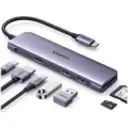 Thumbnail 0 de Hub Multipuerto UGREEN USB-C. Entradas 2*USB 3.0 A+USB-C+HDMI 4K+SD/TF+PD
