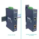 Thumbnail 5 de PLANET Inyector Riel-Din PoE+ 802.3at 60W 2-RJ45 Gigabit req/48-56VDC