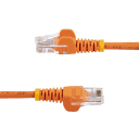 Thumbnail 2 de 5m Orange Snagless Cat5e Patch Cable
