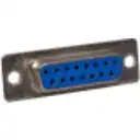 Thumbnail 0 de Hembra DA-15 DB15-Ancho(2-filas) 39mm 15-pin Conector Soldable s/Tapa