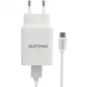 Thumbnail 0 de CARG. DE PARED QC3.0 USB-A C/CABLE TIPO C QC619 BLANCO