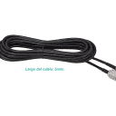 Thumbnail 1 de 5mt RPSMA-Macho N-Macho RG58 Cable Coaxial Negro