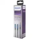 Thumbnail 1 de Cable de Audio Stereo Jack 3.5mm Macho a 2*Jack 3.5mm Hembra Goma Azul - Philips