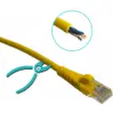 Thumbnail 3 de LINKMADE 2MT CAT5E AMARILLO LSZH CABLE PATCH INYECTADO MULTIFILAR