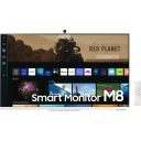 Thumbnail 1 de Monitor Smart Samsung M8 32" 4K 3840*2160 c/Cam VA WiFi BT HDMI 2*USB 60Hz