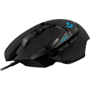 Thumbnail 3 de Mouse Gamer Alámbrico Logitech G502 Hero Óptico 16000dpi 11 Btns USB LED Negro