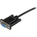 Thumbnail 2 de Cable de SERIE RS232 DB9 H/H Serie de módem nulo 2mts Color Negro - StarTech
