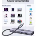 Thumbnail 8 de HUB Ugreen CM511 USB-C Multipuertos 4k 60Hz HDMI USB-A*3 PD 100W Aluminio