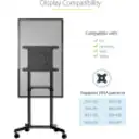 Thumbnail 4 de Soporte Pedestal para TV 37" a 70" VESA Piso Móvil Negro StarTech