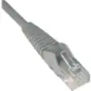 Thumbnail 1 de Eaton Tripp Lite Series Cat6 Gigabit Snagless Molded (UTP) Ethernet Cable (RJ45 M/M), PoE, Gray, 7 ft. (2.13 m) - Cable de interconexión - RJ-45 (M) a RJ-45 (M) - 2.1 m - UTP - CAT 6 - moldeado, sin enganches, trenzado - gris