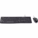 Thumbnail 0 de Kit Teclado Mouse Alámbrico MK200, c/Tecl Numérico Optico 1000DPI USB2.0 Negro 