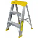 Thumbnail 2 de 0.7mt 105KG Taburete Tijera Aluminio 3-Peldano Escalera 0,71mt