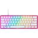 Thumbnail 1 de HyperX Alloy Origins 60 - Teclado - con retroiluminación - USB-C - QWERTY - EE. UU. - interruptor: HyperX Red - rosa