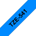 Thumbnail 0 de TZe541. Cinta BROTHER 18mm Negro en Fondo Azul 8mt p/PT-E300VP/D600VP/E550WVP