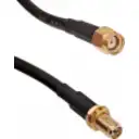 Thumbnail 0 de 5mt RPSMA-Hembra RPSMA-Macho RG58 Cable Coaxial Negro 500cm