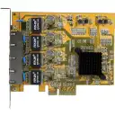 Thumbnail 4 de Tarjeta de Red StarTech 4 Puertos RJ-45 10/100/1000Base-T Gigabit 1Gbps PCIe x4 
