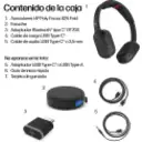 Thumbnail 6 de HP Poly Focus 625 Stereo Bluetooth Headset HP Poly Focus 625