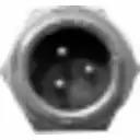 Thumbnail 3 de 3-pin Macho Chasis Conector GX12 Soldable Aviacion