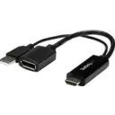 Thumbnail 0 de Adaptador Startech HDMI a DisplayPort USB 4K 3840*2160 Pixeles USB-C 