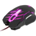 Thumbnail 2 de Mouse Gamer Alámbrico XTech XTM-610 Óptico 3200DPI USB 6 botones LED 4 col Negro